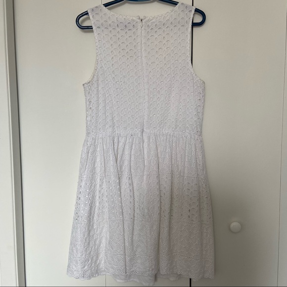 White Crochet Bohemian Dress from Old Navy - Picture 3 of 3
